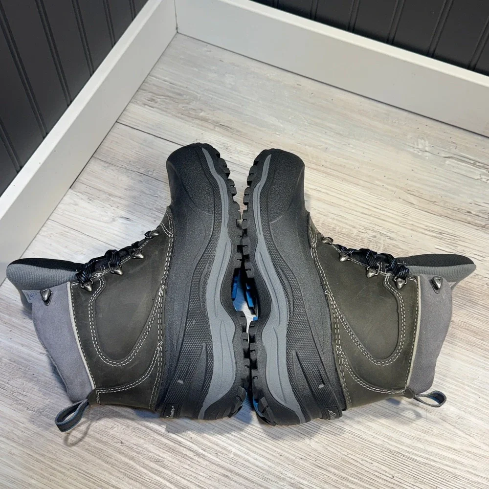 Eddie Bauer Weatheredge Waterproof Boots Men's Sz 8‎ 200 G.Thermafill EUC